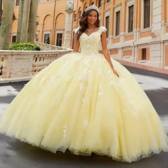 Princesa by Ariana Vara #PR12270 #0 default Light Yellow thumbnail