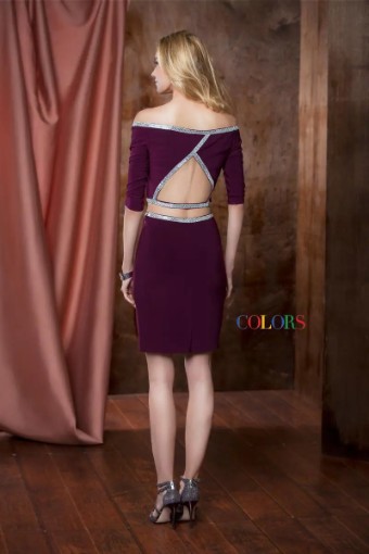 Colors Dress #1743 #1 Plum thumbnail