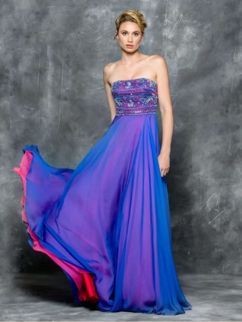 Colors Dress #1715 #0 Royal Multi thumbnail