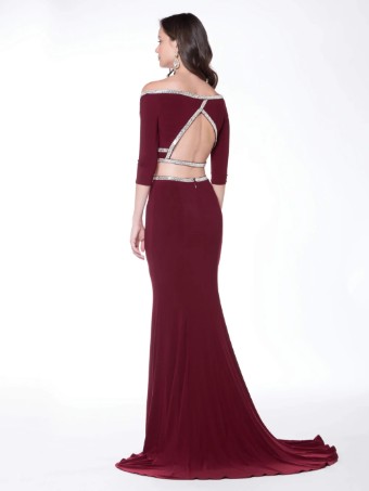 Colors Dress #1728 #1 Black Burgundy thumbnail